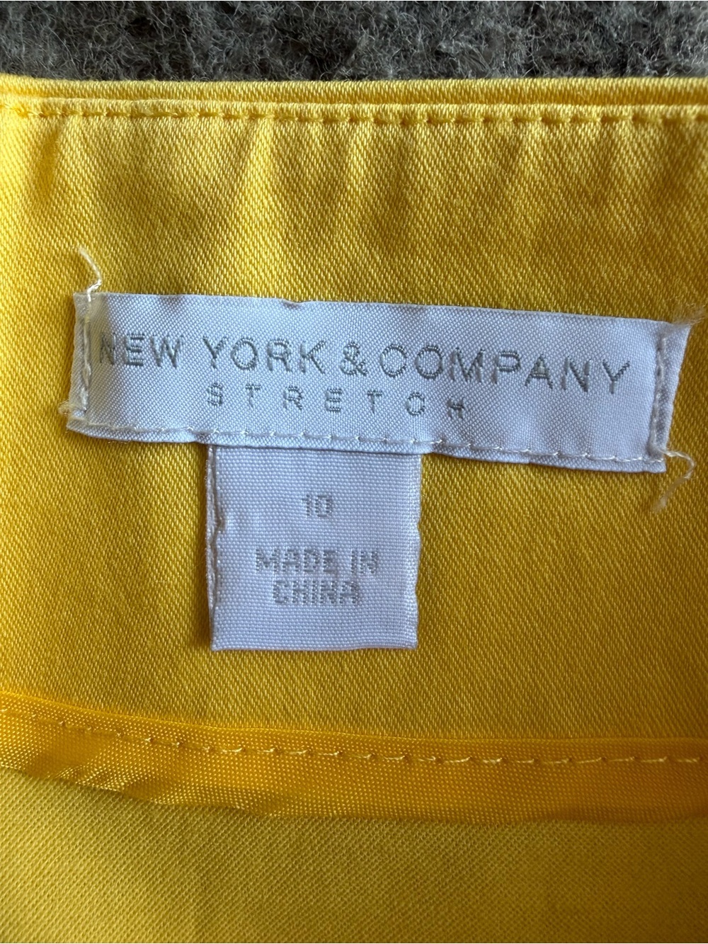 New York & Company Pastel Pencil Skirts in Pink and Yellow - Picture 3 of 4